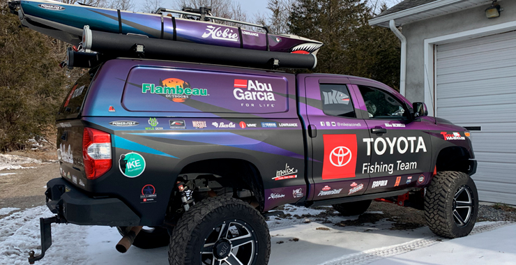 Mike Iaconelli Truck wrap