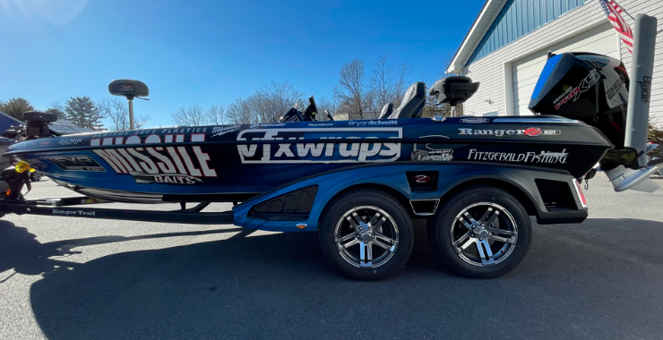 vfxwraps bass boat wrap
