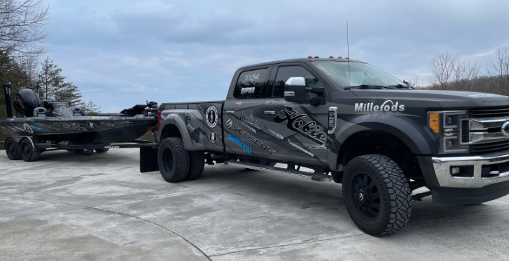 Carl Jocumsen Truck Boat Wrap