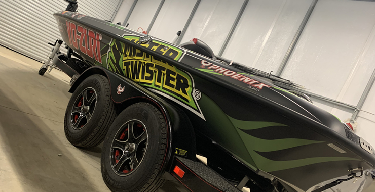 Clent Davis Bassboat Wrap