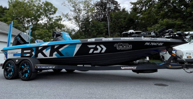 Joe Labarbara bass boat wrap