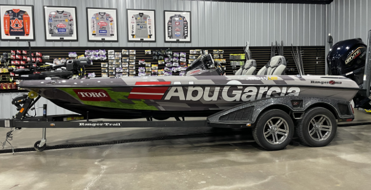 Jordan Lee Bass Boat Wrap