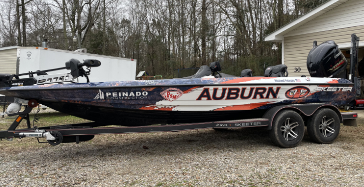 auburn boat wrap