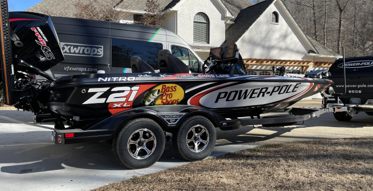 chris lane boat wrap