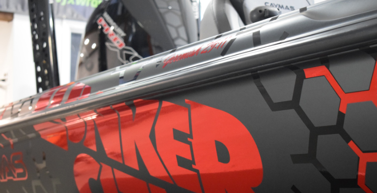 lunker city bass boat wrap