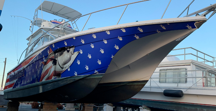 Yacht wrap