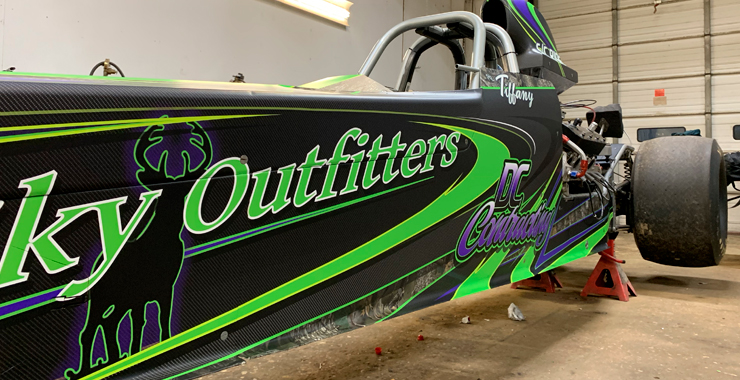 Drag race Car Wraps
