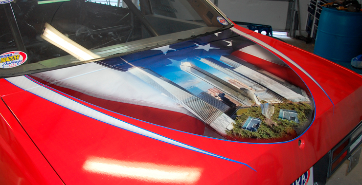 American Flag Trunk