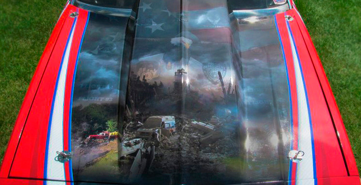 American Hood Wrap