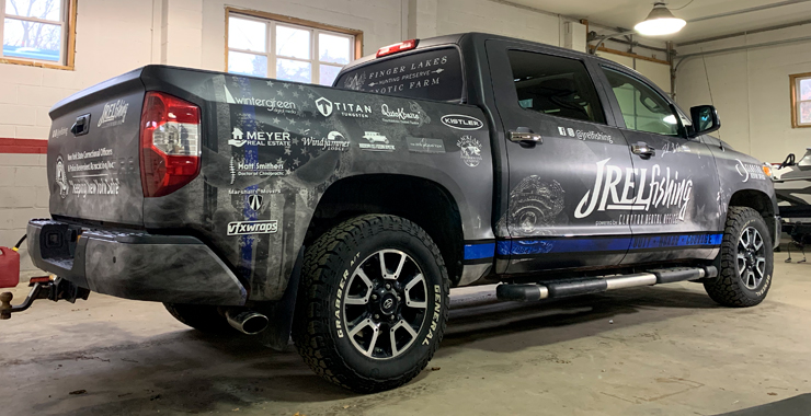 Matte Truck Wrap NY
