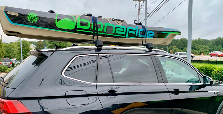 Wrapped Kayak